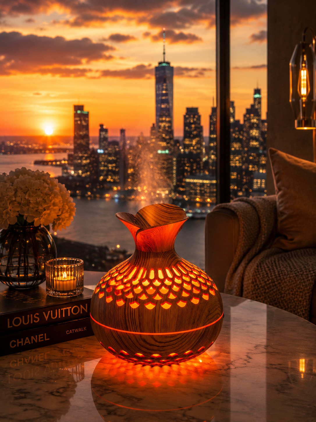 Nestora™ BloomMist Aroma Diffuser