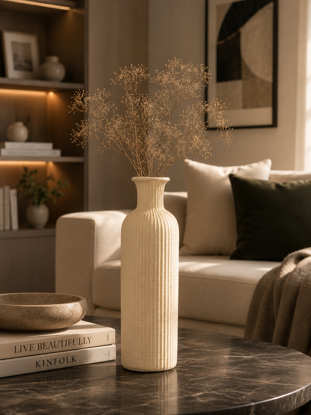 Nestora™ Nordic Ceramic Vase