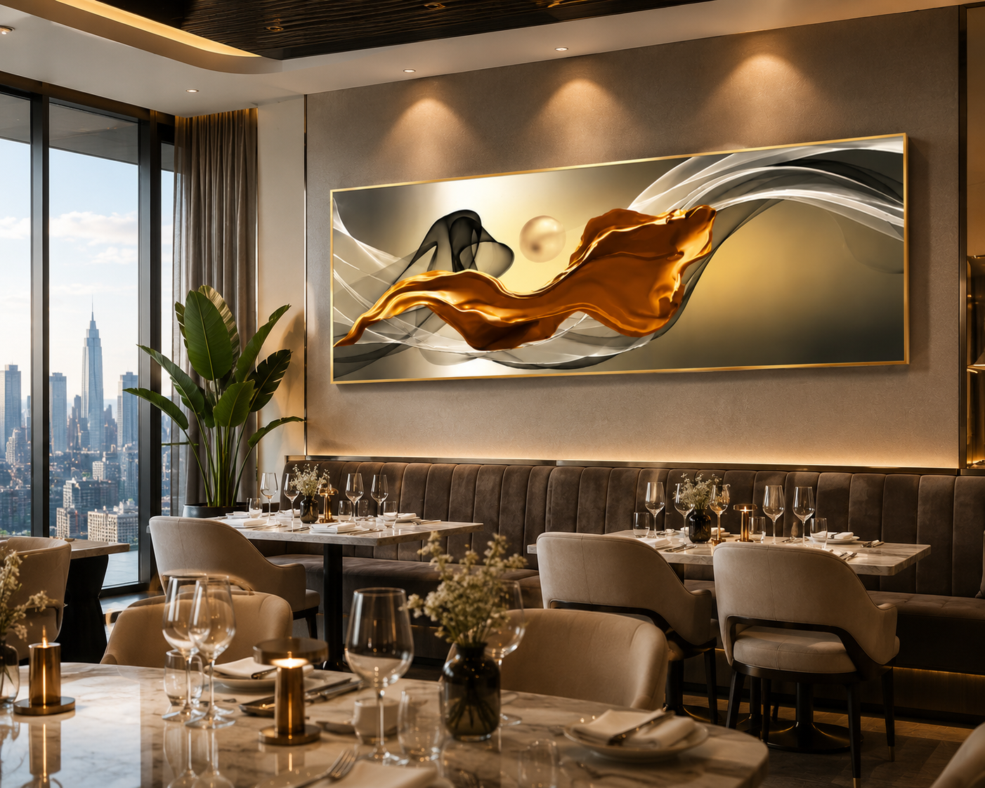 UrbanFlow™ | Modern Abstract Canvas Wall Art