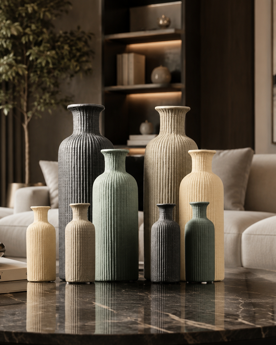 Nestora™ Nordic Ceramic Vase