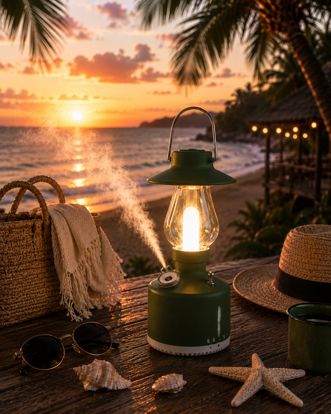 Nestora™ Vintage Lantern Humidifier