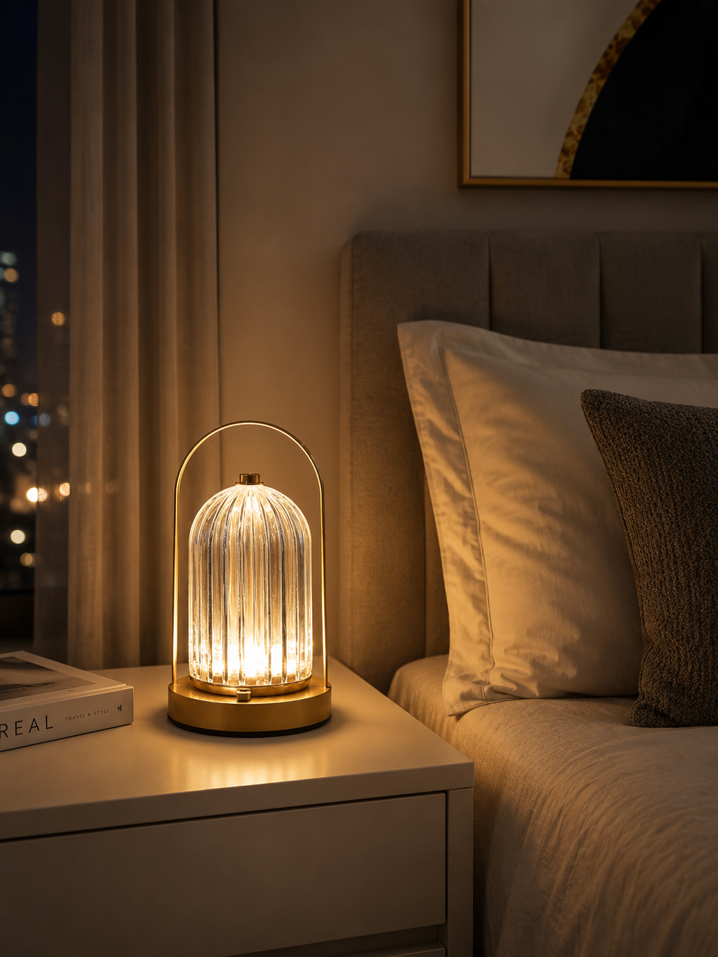 Nestora™ Luxe Portable Table Lamp