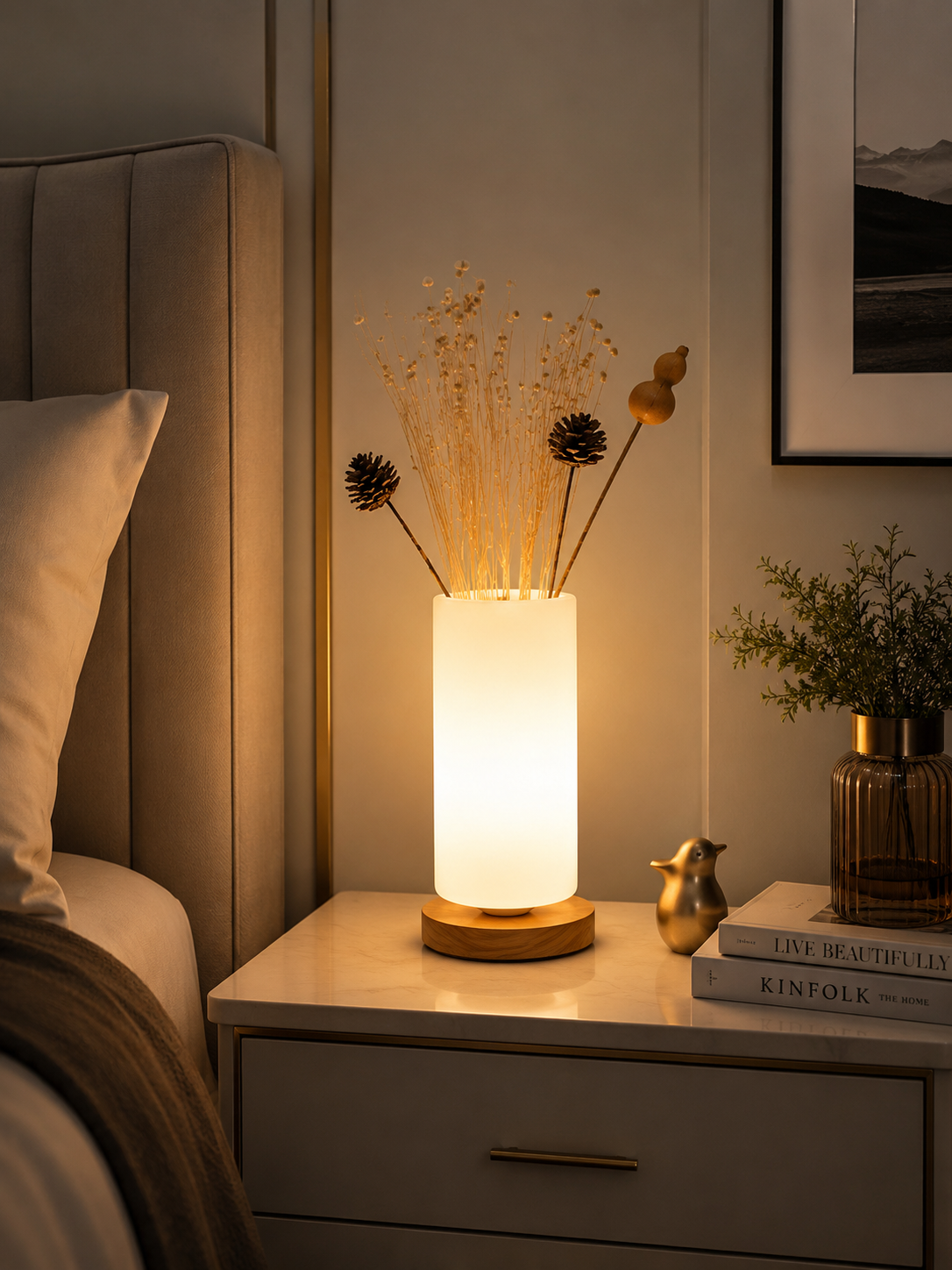 Nestora™ LumiForm Nordic Table Lamp