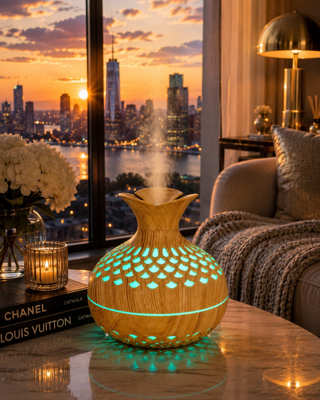 Nestora™ BloomMist Aroma Diffuser