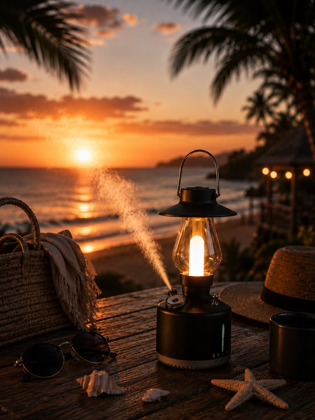 Nestora™ Vintage Lantern Humidifier