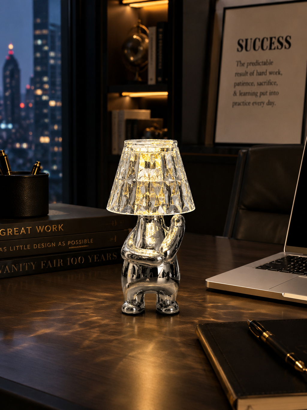Nestora™ CrystalGlow Mini Table Lamp
