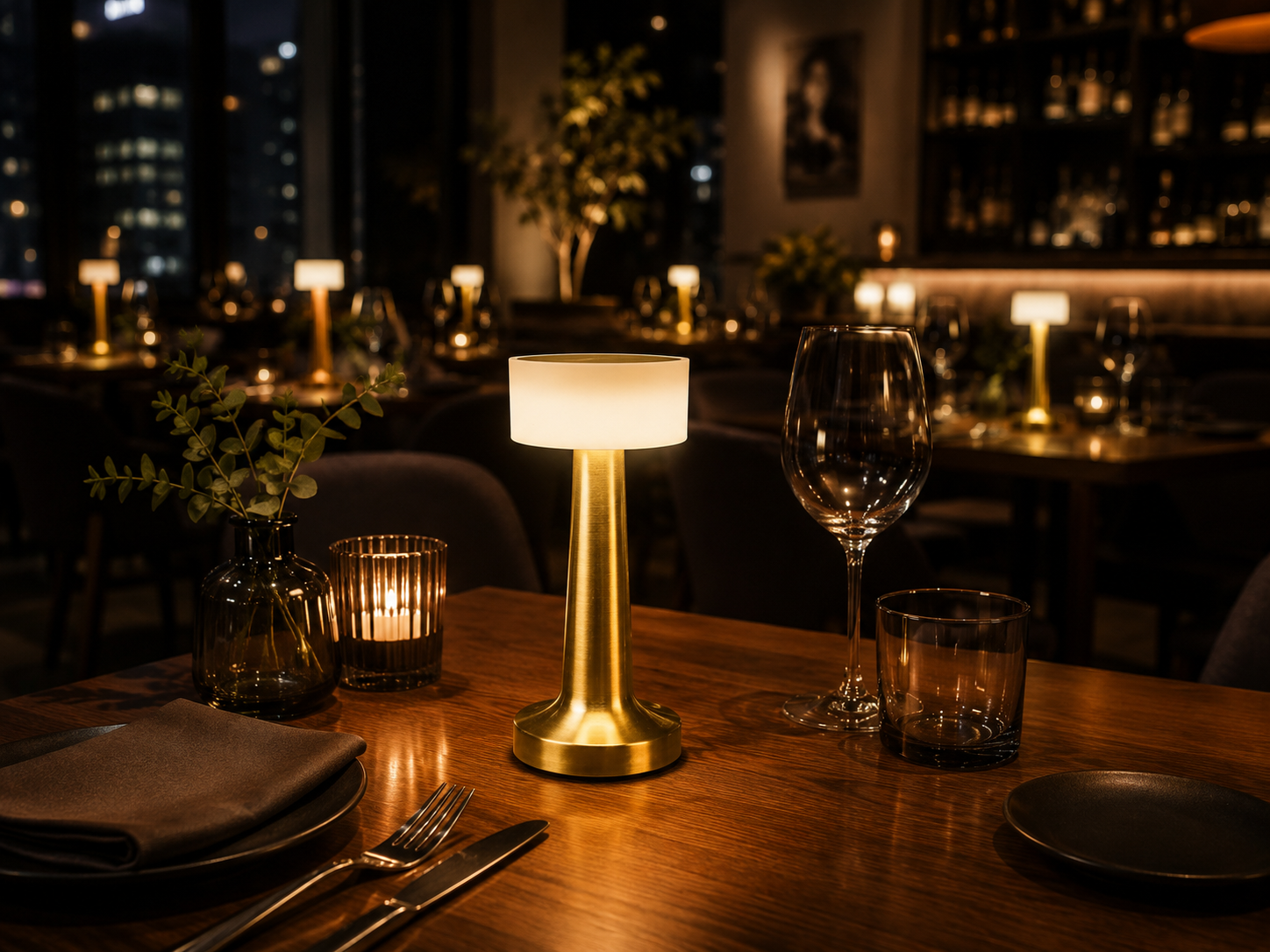 Nestora™ LumiBar Luxury Cordless Table Lamp