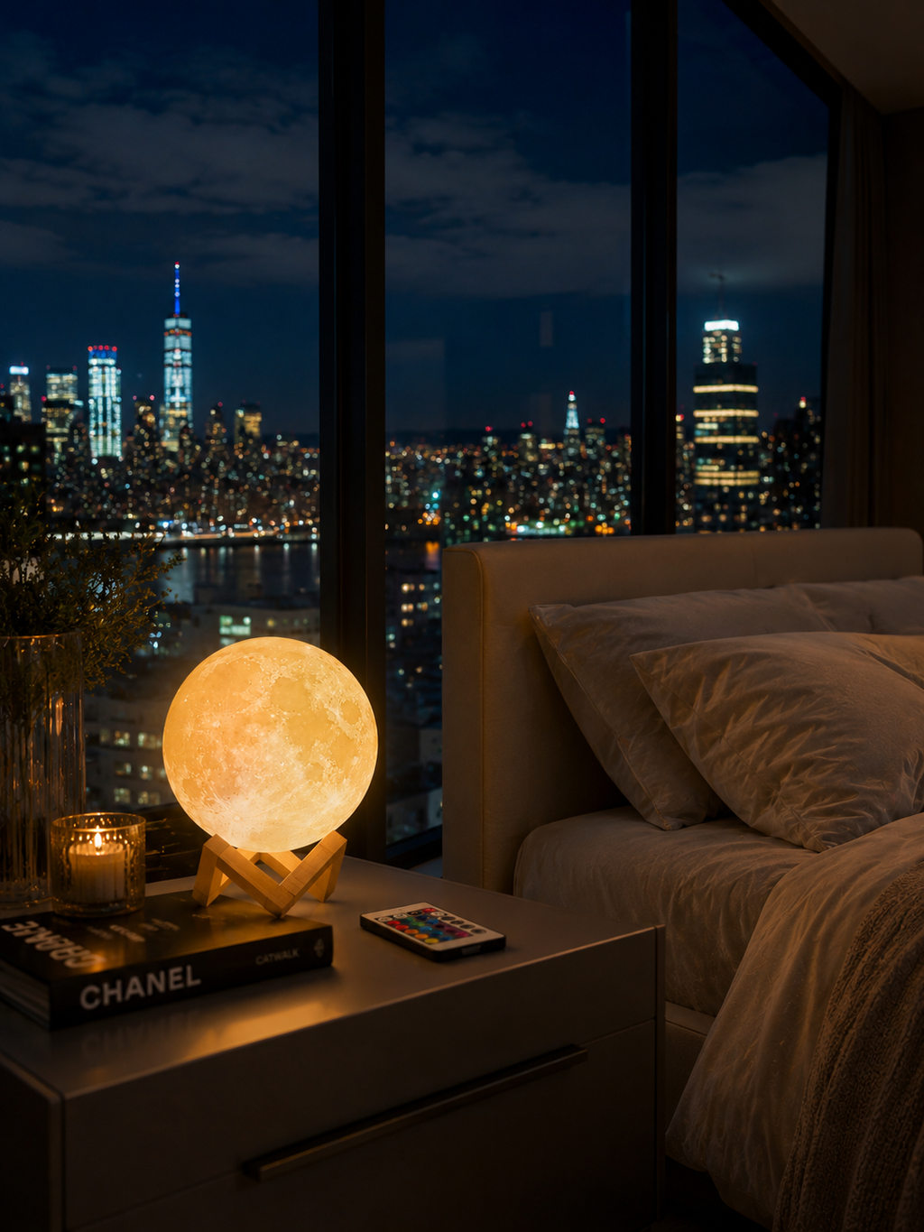 Nestora™ Aurora Moon Lamp