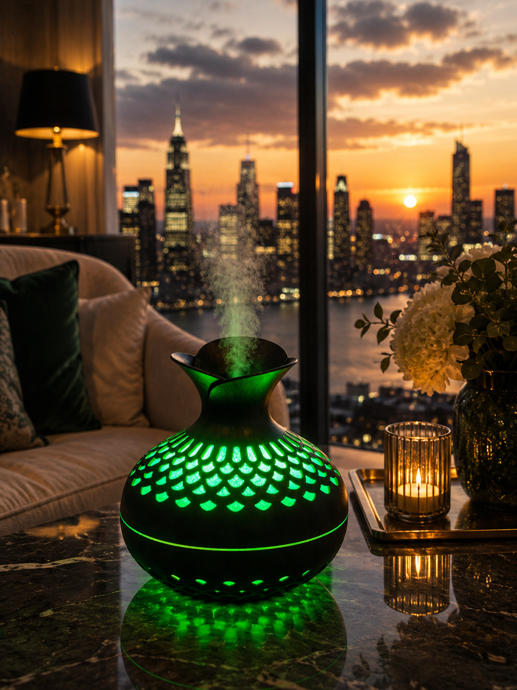 Nestora™ BloomMist Aroma Diffuser