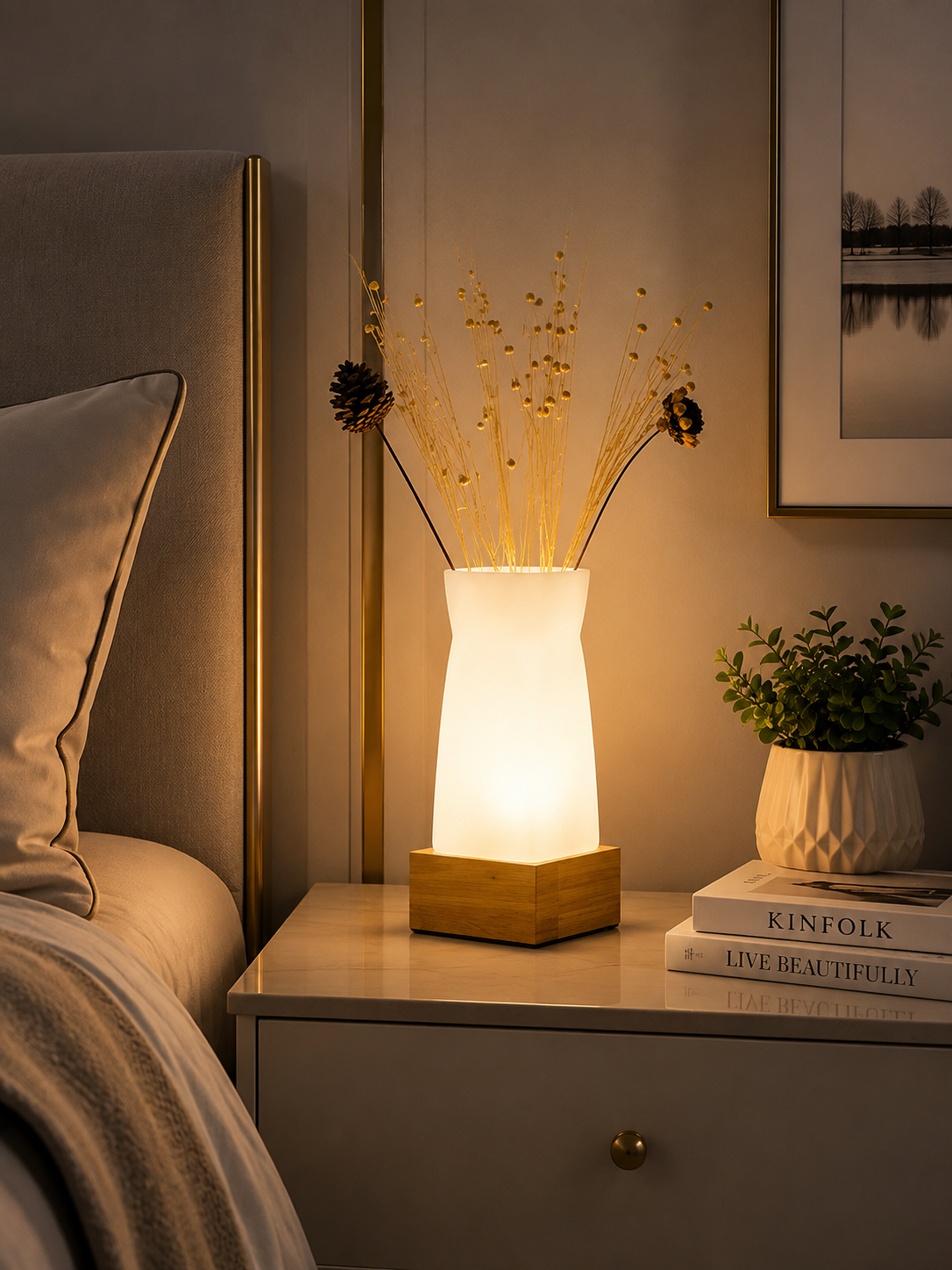 Nestora™ LumiForm Nordic Table Lamp