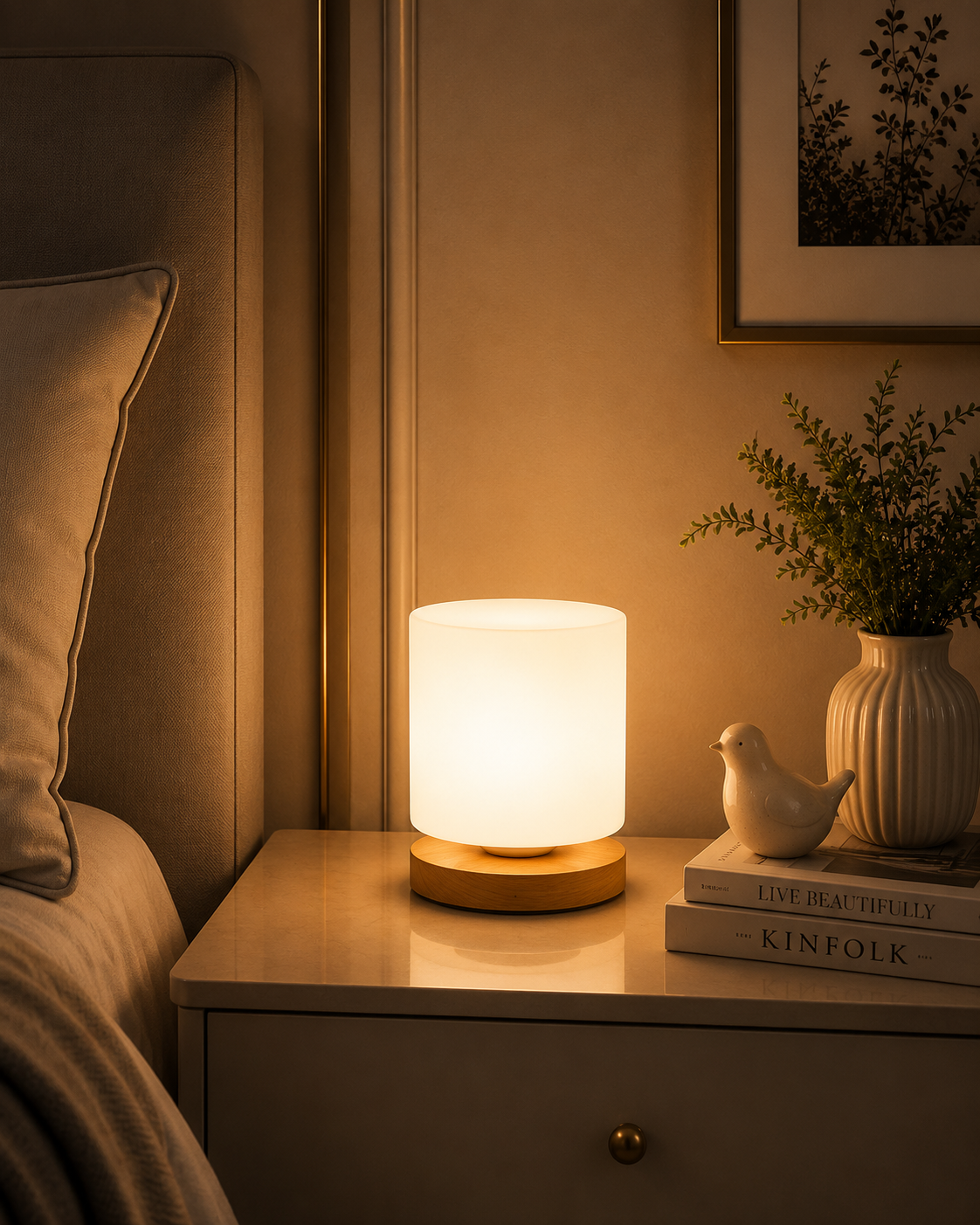 Nestora™ LumiForm Nordic Table Lamp