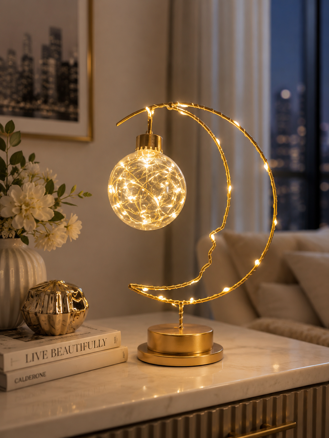 Celestial Moon™ Table Lamp