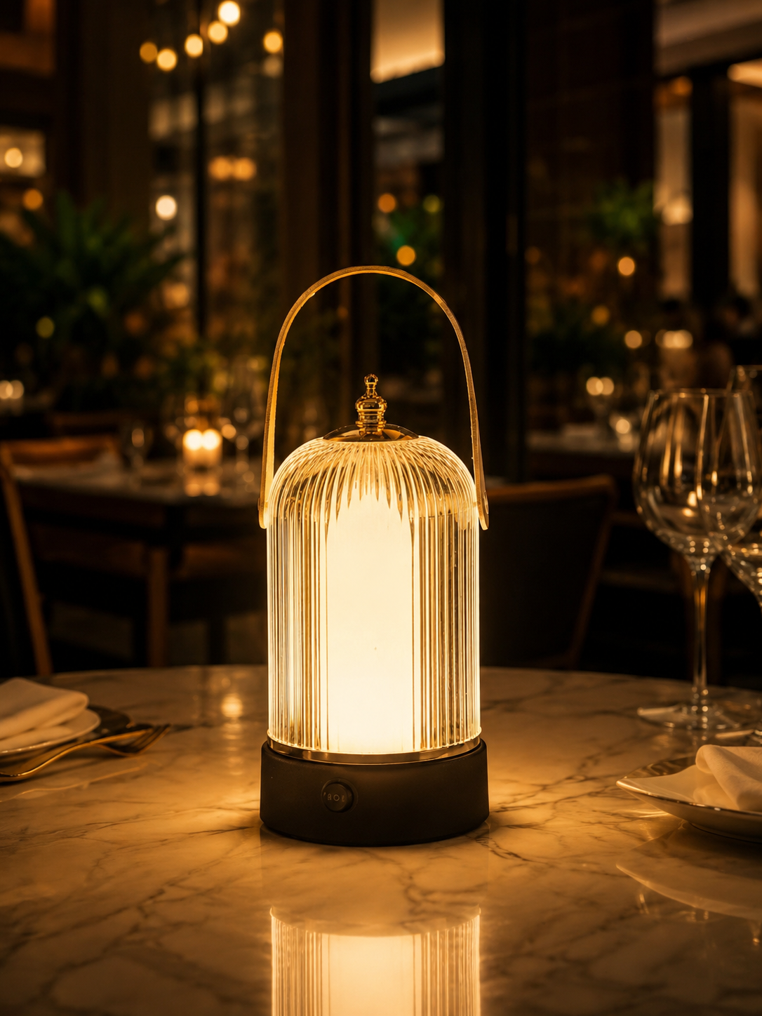 Nestora™ LumiLantern Table Lamp