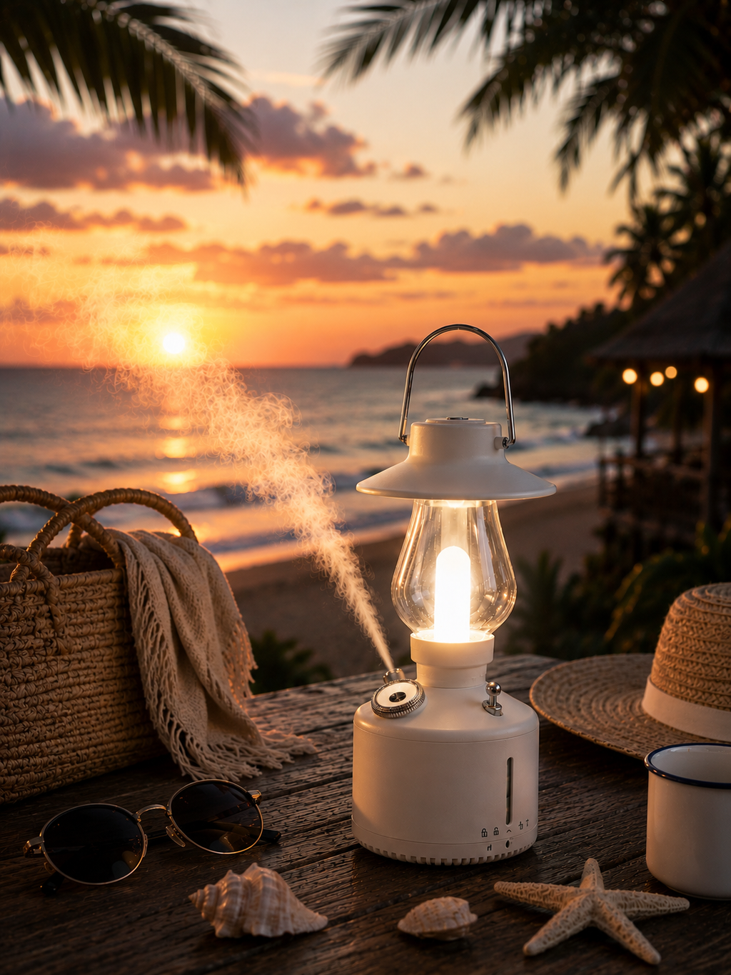 Nestora™ Vintage Lantern Humidifier