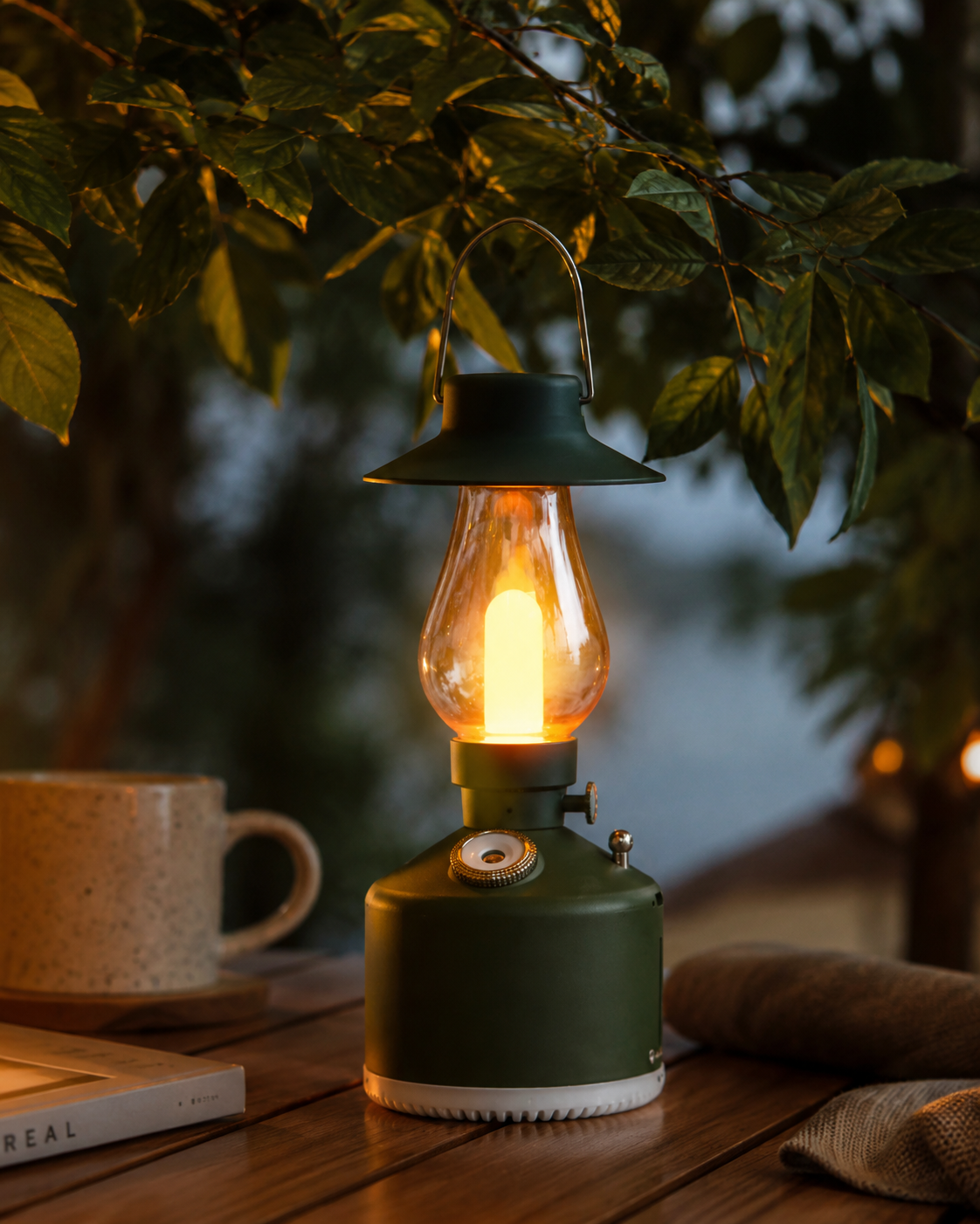 Nestora™ Vintage Lantern Humidifier