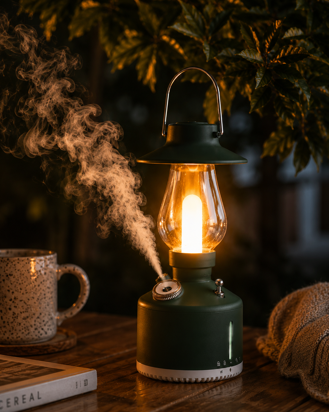Nestora™ Vintage Lantern Humidifier
