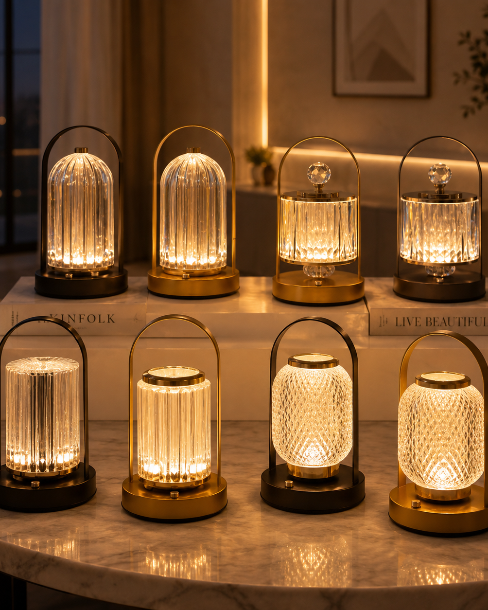 Nestora™ Luxe Portable Table Lamp