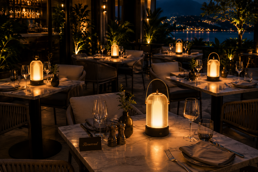 Nestora™ LumiLantern Table Lamp