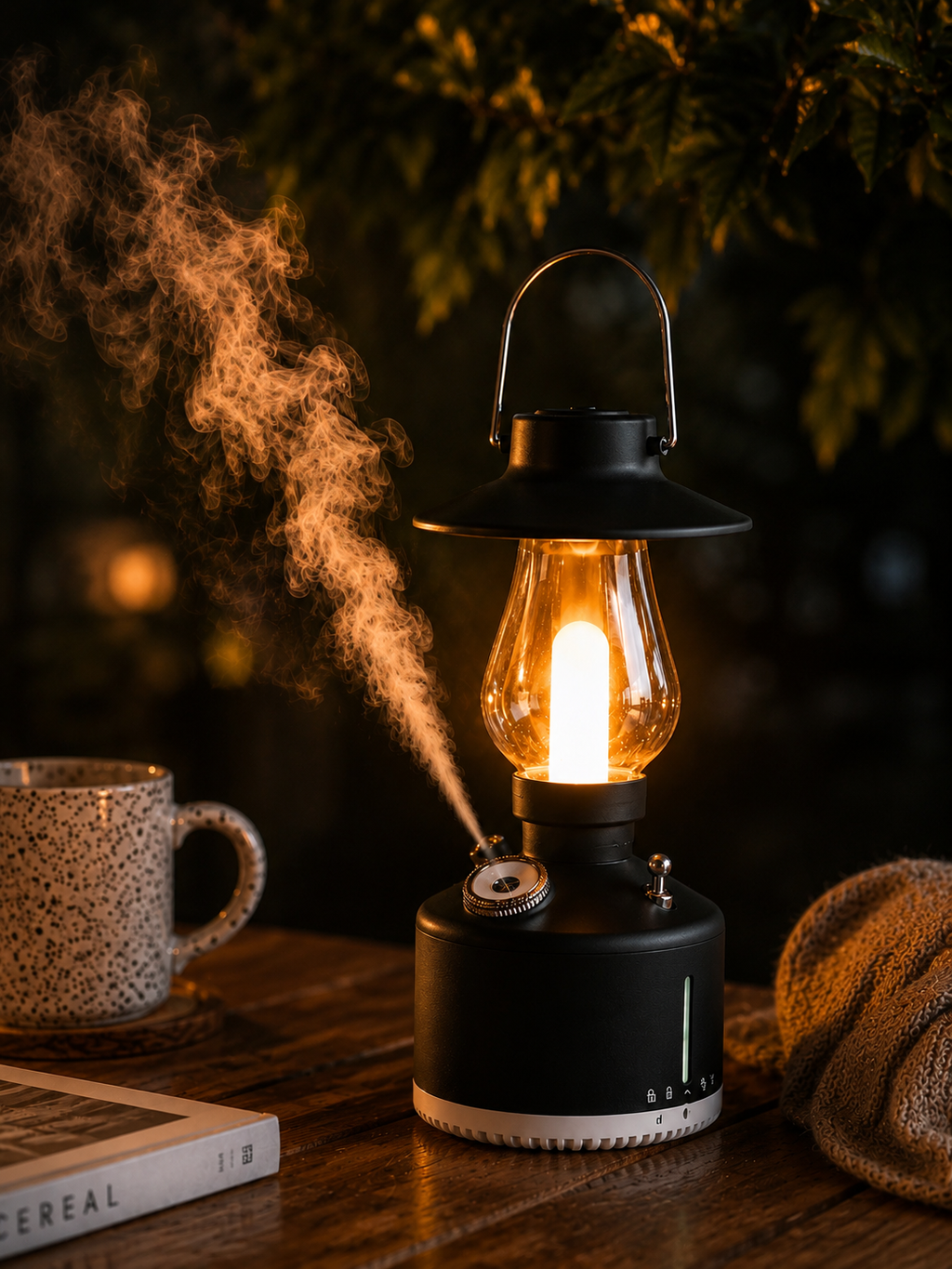 Nestora™ Vintage Lantern Humidifier