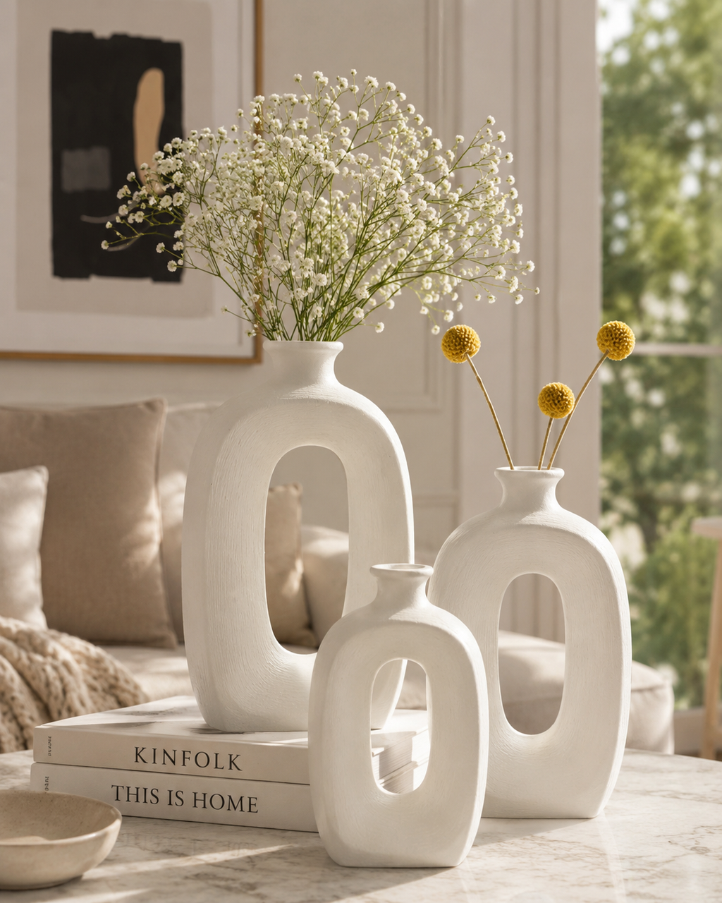 Luna Arch™ Ceramic Vase