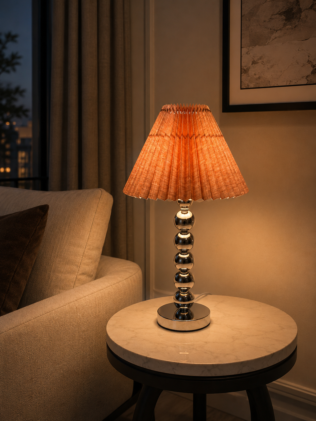Nestora™ LumiPleat Luxury Table Lamp