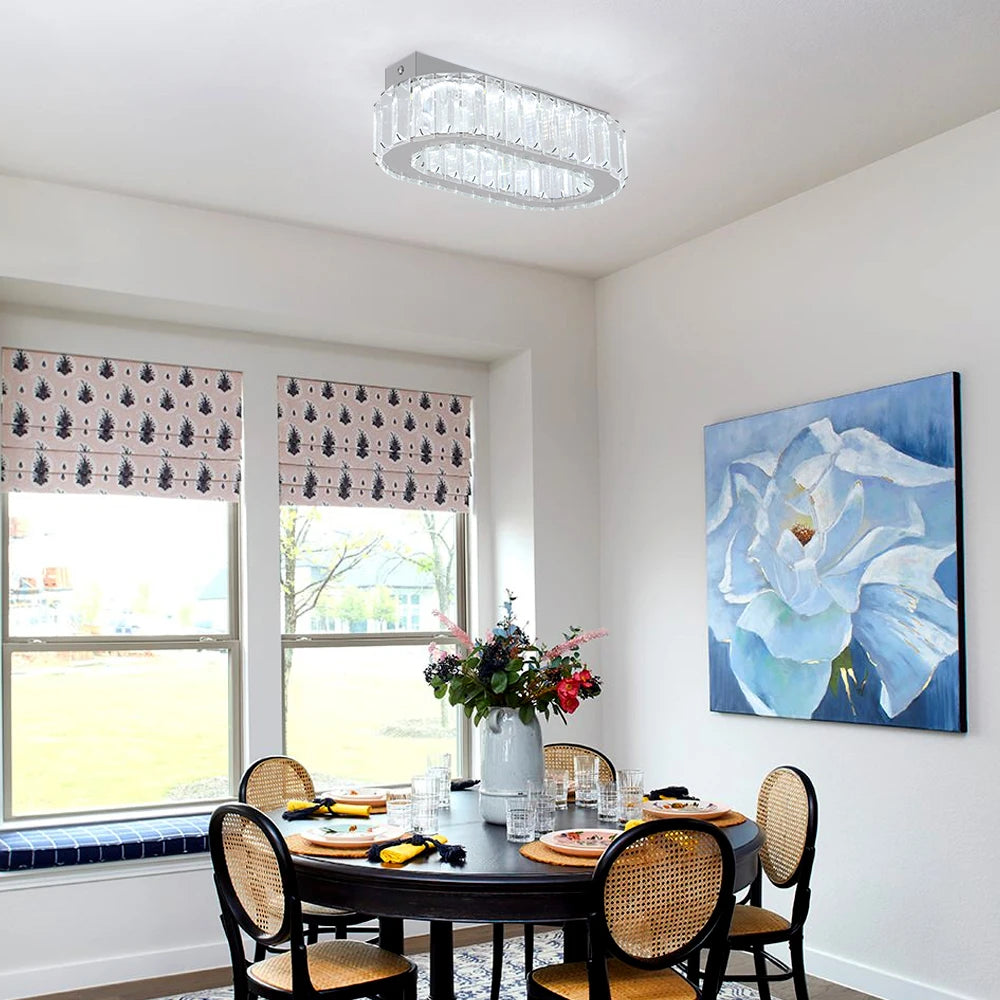 Nestora™ CrystalGlow Ceiling Light