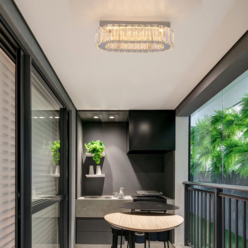 Nestora™ CrystalGlow Ceiling Light